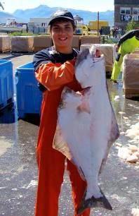 Alaskan fieldwork working with the management of the halibut fishery.
