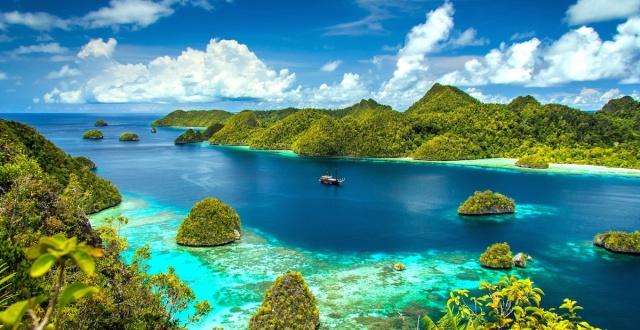 Raja Ampat Marine Protected Area in Indonesia. Photo credit: Enjoylocations.com