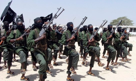 The terror group Al Shabaab may generate up to 40% of their income from poaching, totaling up to $600,000 per month. Photo credit: The Guardian. 