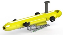 COTSbot, the automated submersible robot that euthanizes killer starfish. Photo credit: QUT.