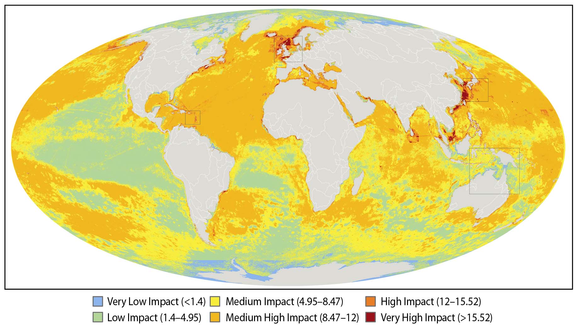 Human-impact-map
